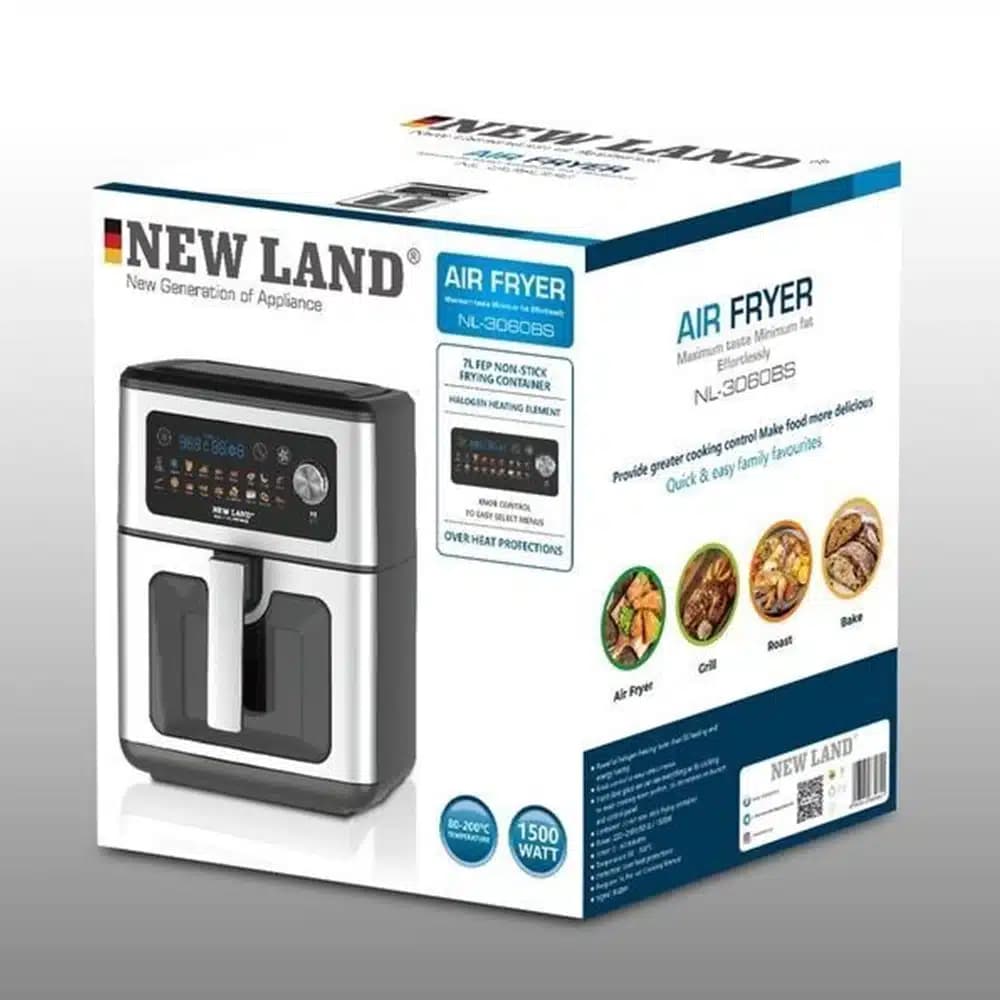 سرخ کن بدون رغن 7لیتری نیولند مدل NL-3060