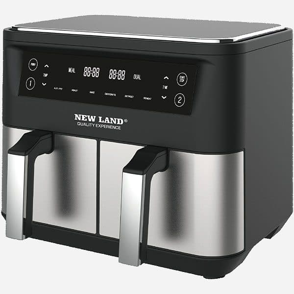 سرخ کن دوقلو بدون روغن نیولند مدل NL-2746BS