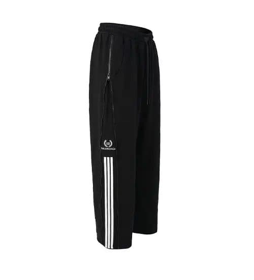 شلوار مردانه بگ ساده دو نخ پنبه مشکی Balenciaga مدل 50478