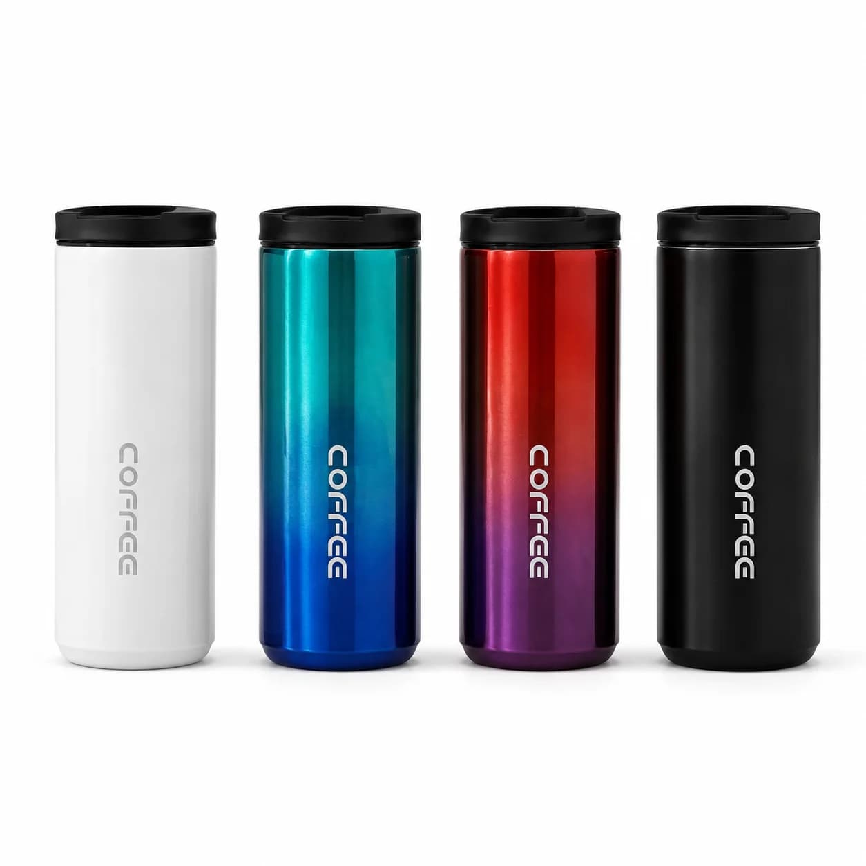 تراول ماگ مینیمال مدل 400 میل COFFEE — تصویر ۲