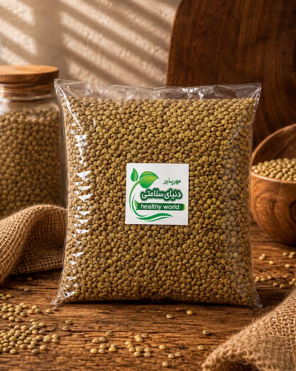 عدس سبز یک کیلویی — تصویر ۸