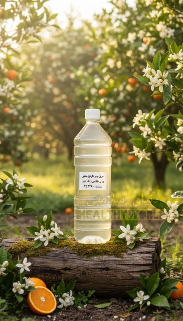 عرق بهار نارنج سنتی یک لیتری — تصویر ۱۰