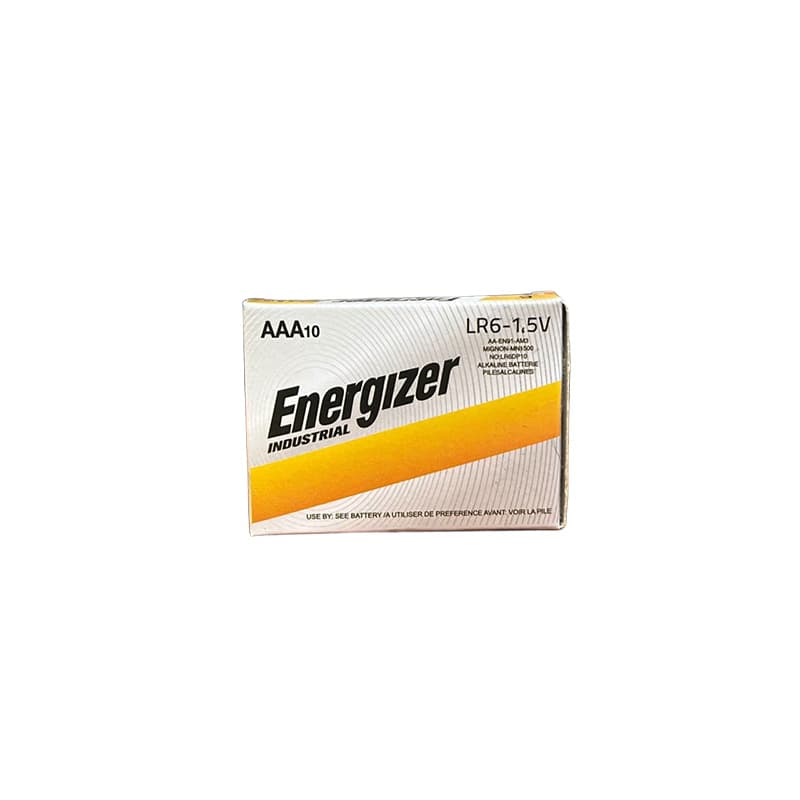 باطری نیم قلمی انرژی زر 6 عددی – Energizer Industrial AAA