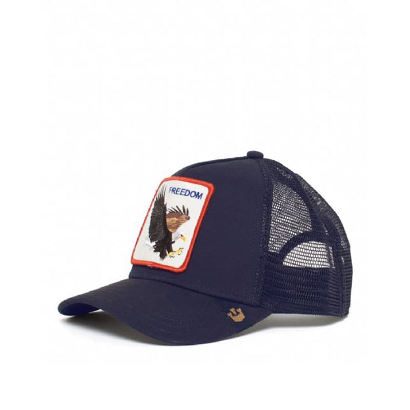 کلاه کپ گورین براز _ Goorin Bros Freedom Truckin Navy — تصویر ۲