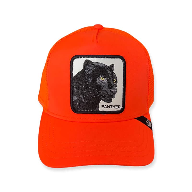 کلاه کپ گورین براز مدل دپنتر اورنج _ Goorin Bros The panther orange — تصویر ۵