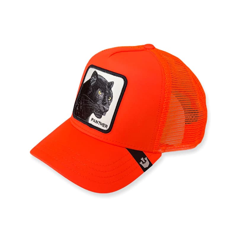 کلاه کپ گورین براز مدل دپنتر اورنج _ Goorin Bros The panther orange — تصویر ۲