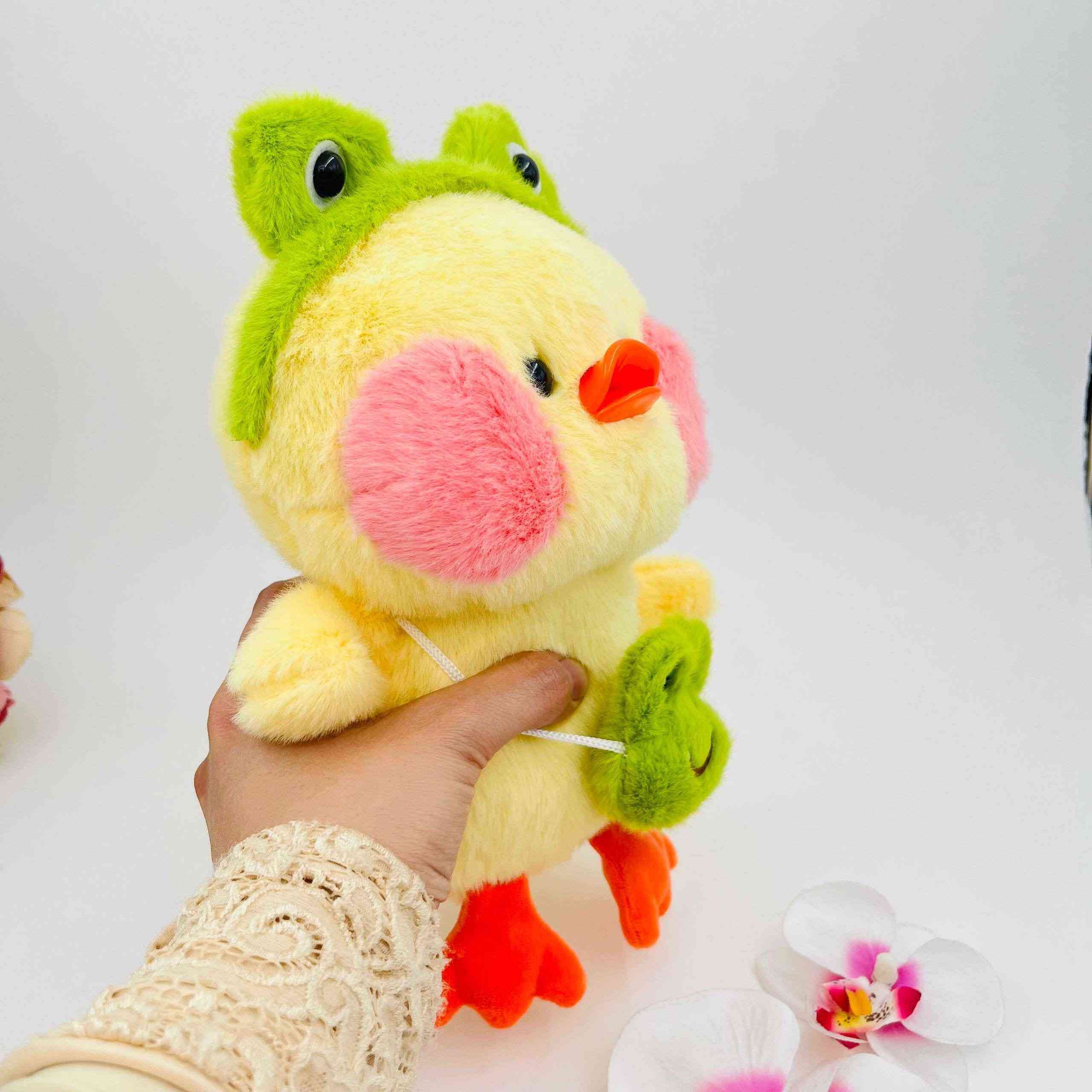 عروسک جوجه تل خرگوشی و قورباغه ای کد 919 — تصویر ۸