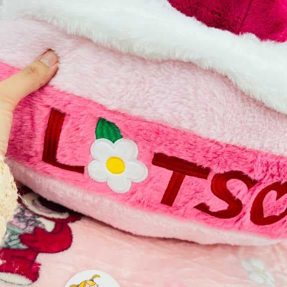 عروسک پتو بالشتی خرس لتسو ۴۵ سانتی کد 898 — تصویر ۱۲