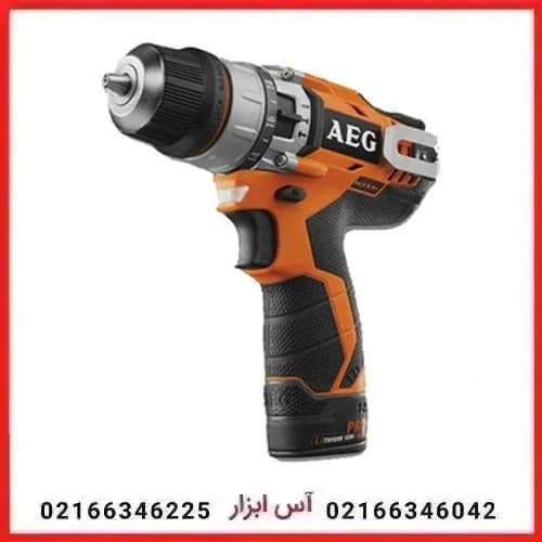دریل شارژی آاگ پیچ گوشتی 12 ولت مدل BSB12C2Li-202C