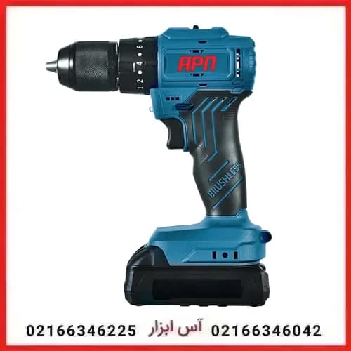 دریل شارژی چکشی ای پی ان براشلس مدل BD 21 T