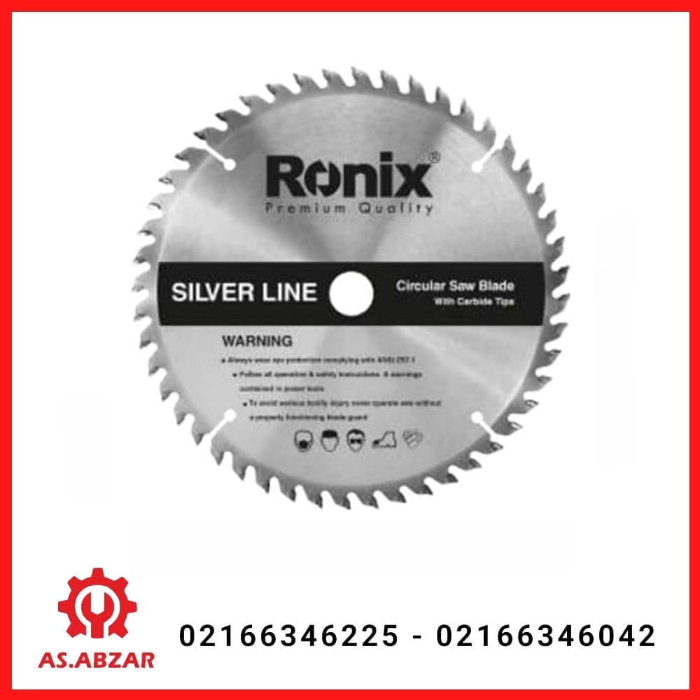 تیغ اره الماسه 56*180 silverline MDF رونیکس کد 5123 — تصویر ۲