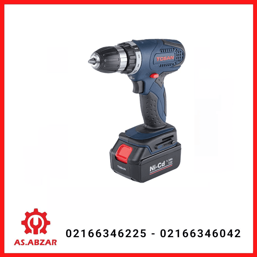 دریل پیچگوشتی شارژی توسن کد 9919DC