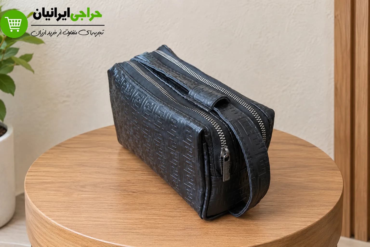 کیف زنانه شوزبگ دستی چرم ترند — تصویر ۳