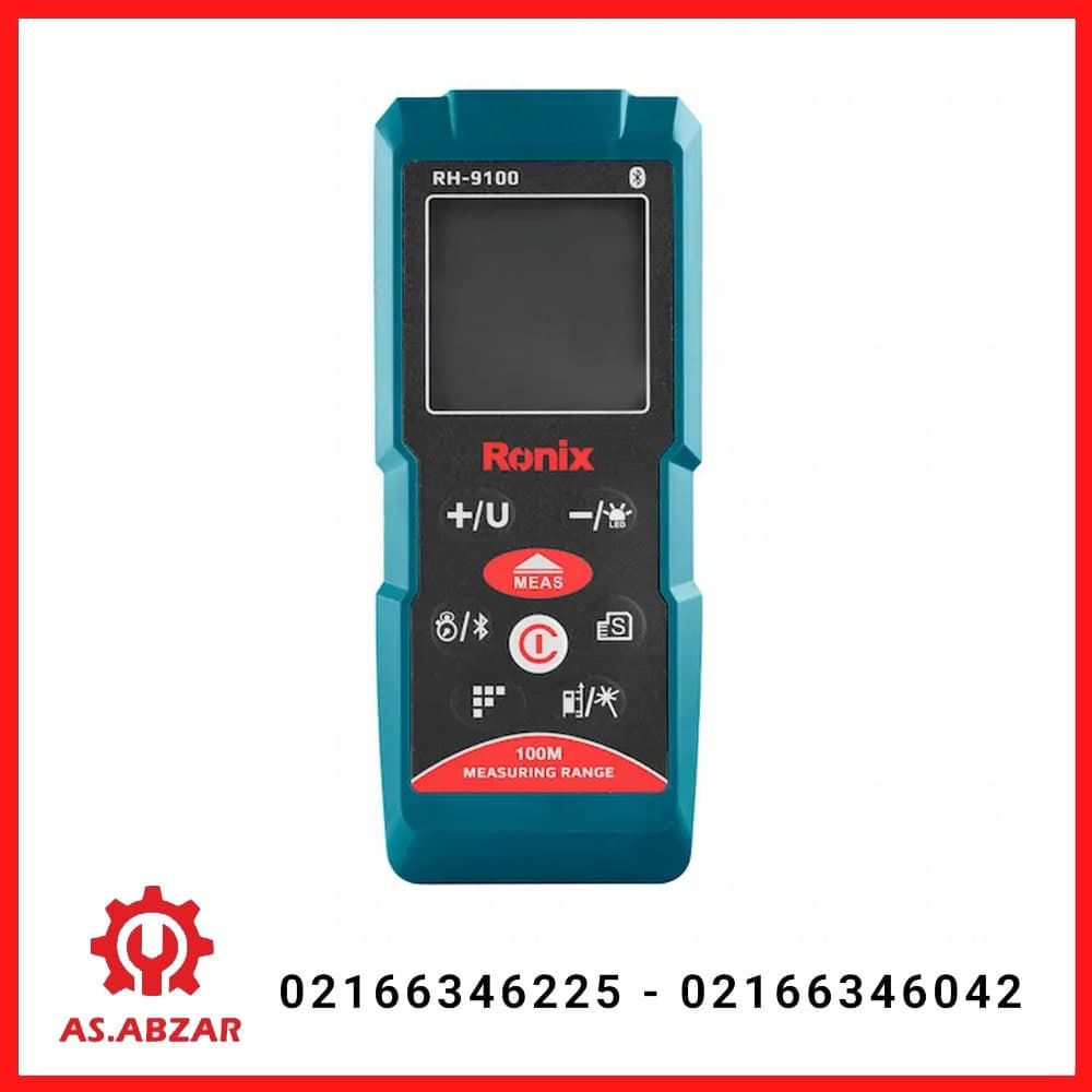 متر لیزری 100 متری رونیکس کد 9100