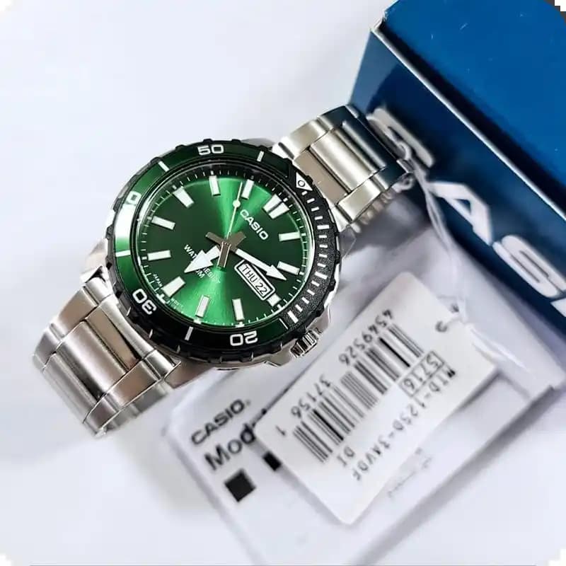 ساعت مردانه کاسیو مدل MTD-125D-3AVDF — تصویر ۵