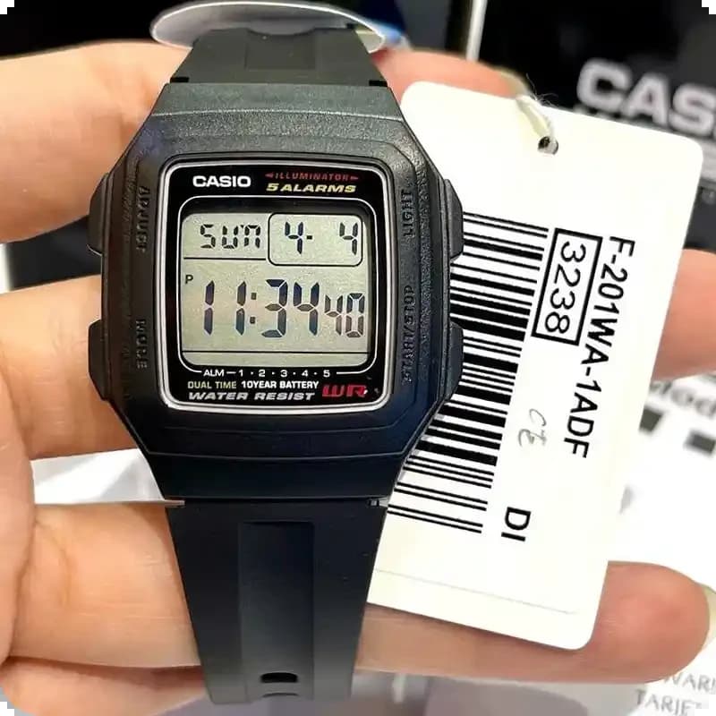 ساعت کاسیو وینتیج مدل F-201WA-1A — تصویر ۳