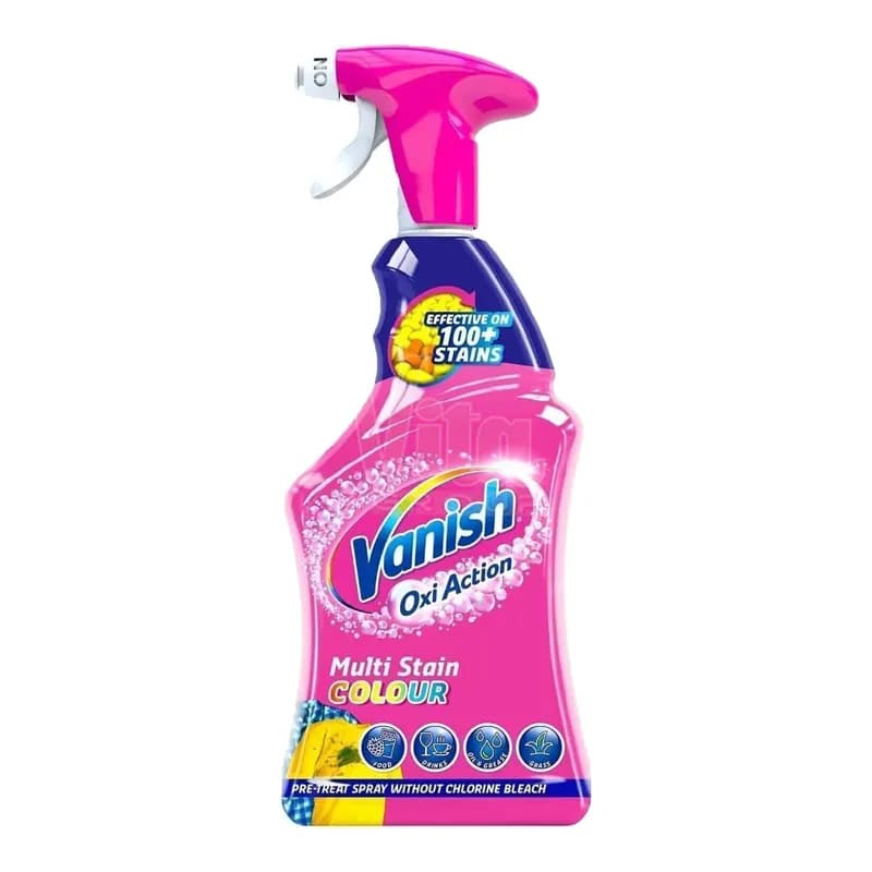 اسپری لکه بر لباس ونیش Multi Stain حجم 750 میل — تصویر ۲