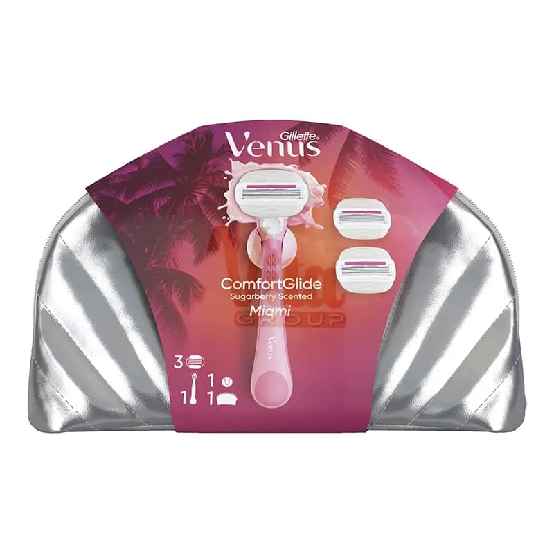 ست اصلاح ژیلت ونوس میامی Comfortglide Miami با 3 یدک