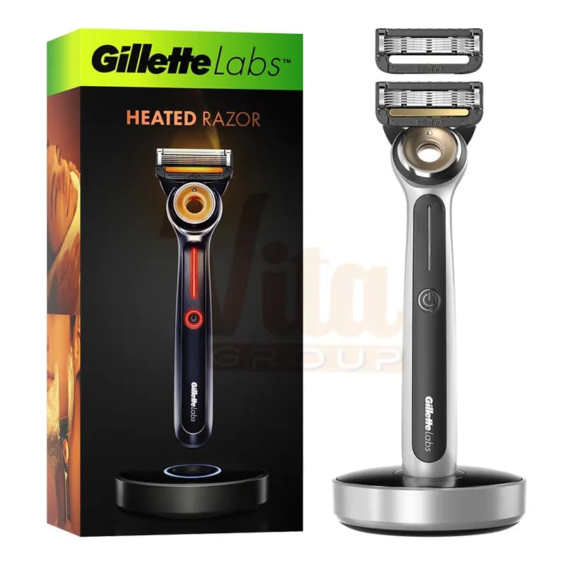 تیغ اصلاح ژیلت لبز حرارتی Gillette Labs Heated با دو یدک — تصویر ۵