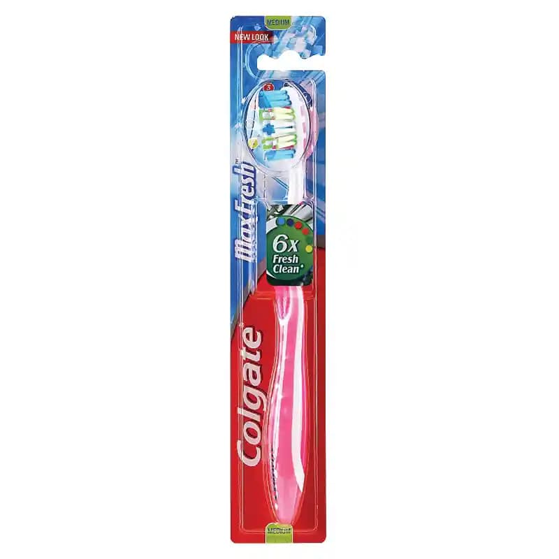 مسواک کلگیت مکس فرش MaxFresh با برس متوسط