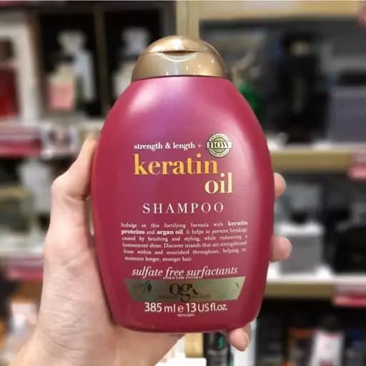 شامپو کراتین او جی ایکس حجم 385 میل — تصویر ۱۰