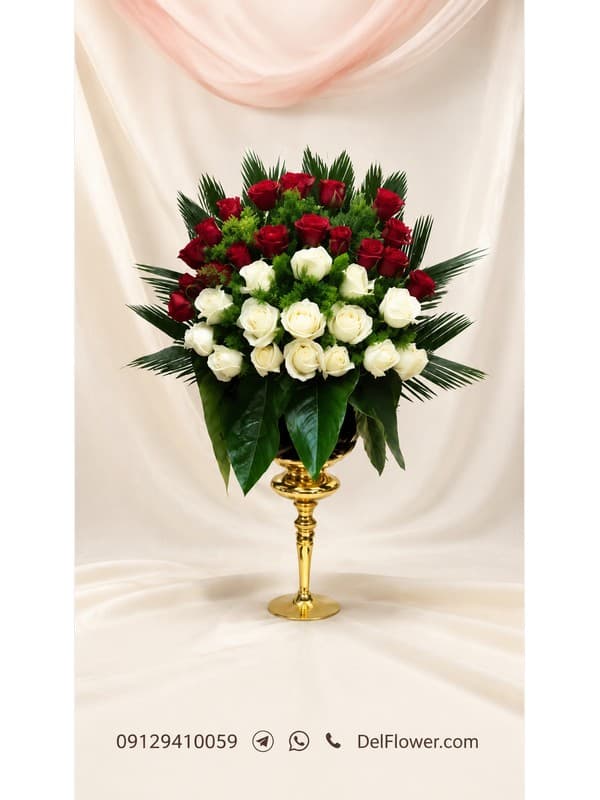 دسته گل سپندارمذگان در میدان آزادگان کرج