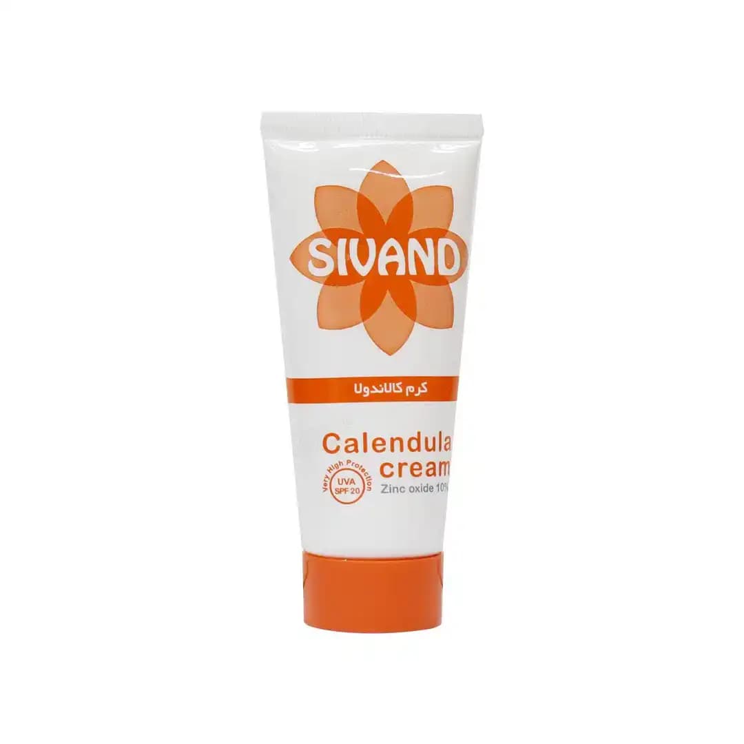 کرم مرطوب کننده زینک و کالاندولا صورت و بدن سیوند حاوی SPF20 حجم ۳۰ میلی لیتر/Sivand calendula and zinc oxide cream — تصویر ۷