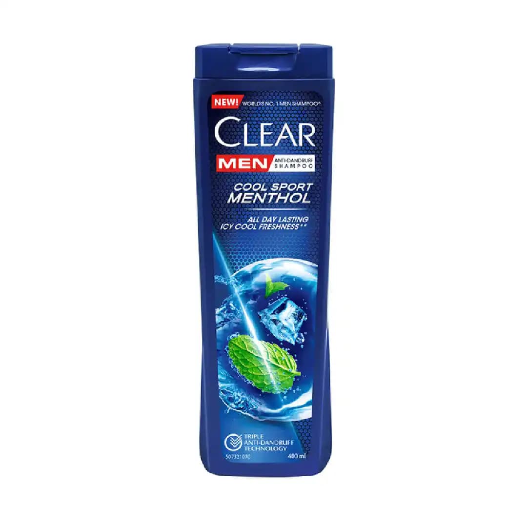 شامپو ضدشوره کلییر مردانه مخصوص موهای دارای شوره حجم 400 میلی‌لیتر/Clear Anti Dandruff Shampoo For Men 400 Ml