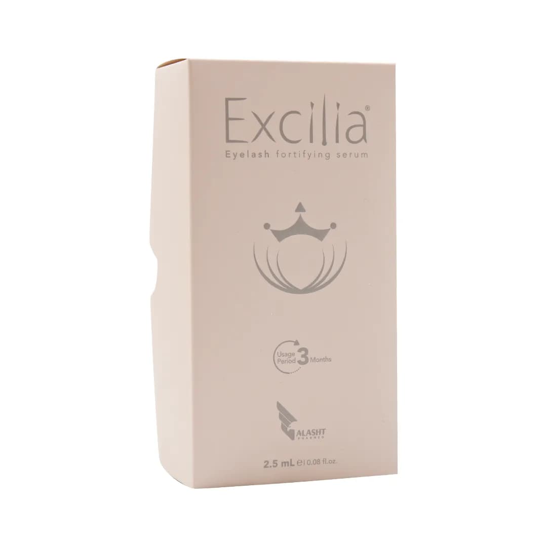 محلول تقویت کننده مژه اکسیلیا 2.5 میلی گرم/Excilia Bimatoprost Ophthalmic Topical Solution 2.5 ml — تصویر ۲