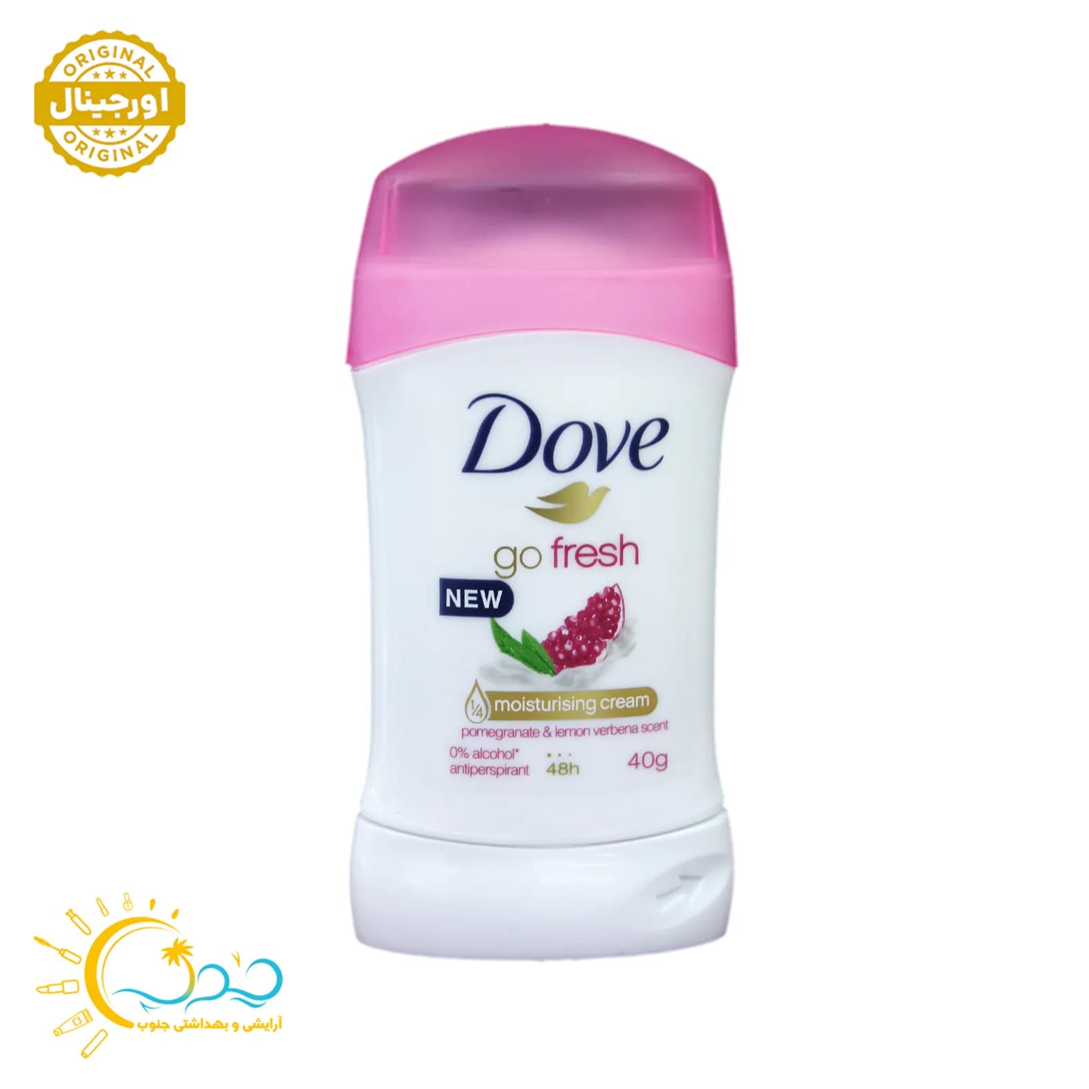 مام استیکی داو مدل Go Fresh رایحه انار حجم 40 میل — تصویر ۳