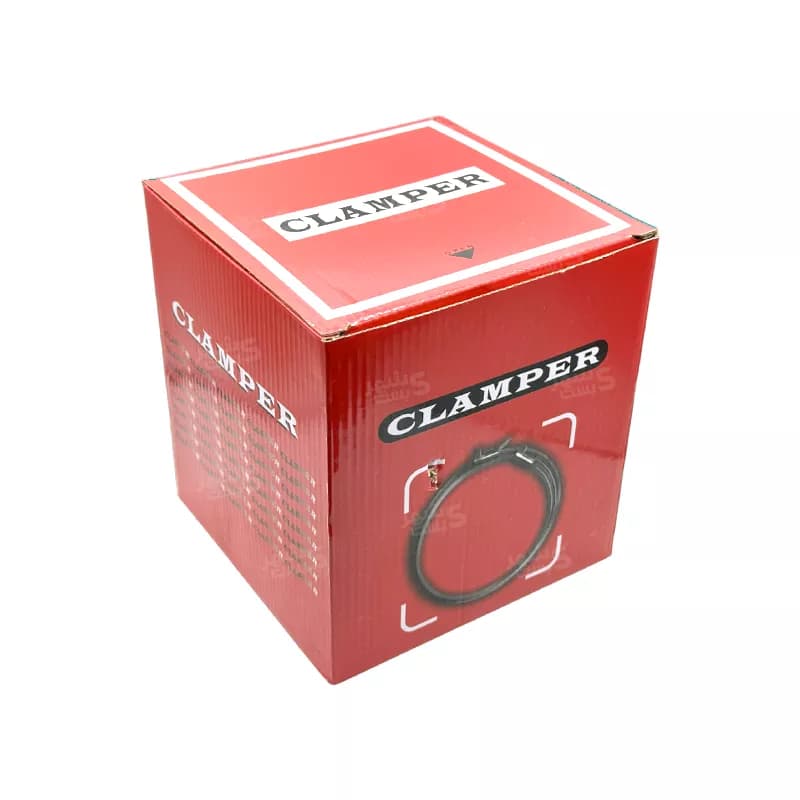 بست دوقلو استیل گردگیر پلوس برند کلمپر (CLAMPER) — تصویر ۹