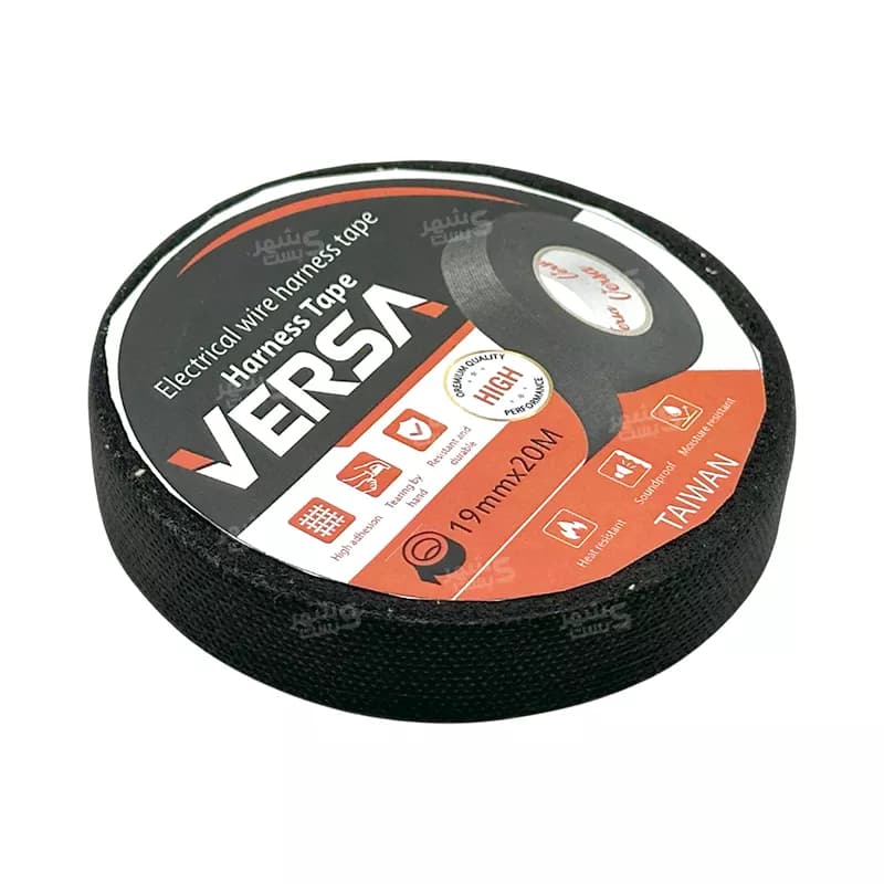 چسب پارچه ای ورسا طول 15 متری عرض 25 میلیمتر مخصوص سیم کشی خودرو — تصویر ۸