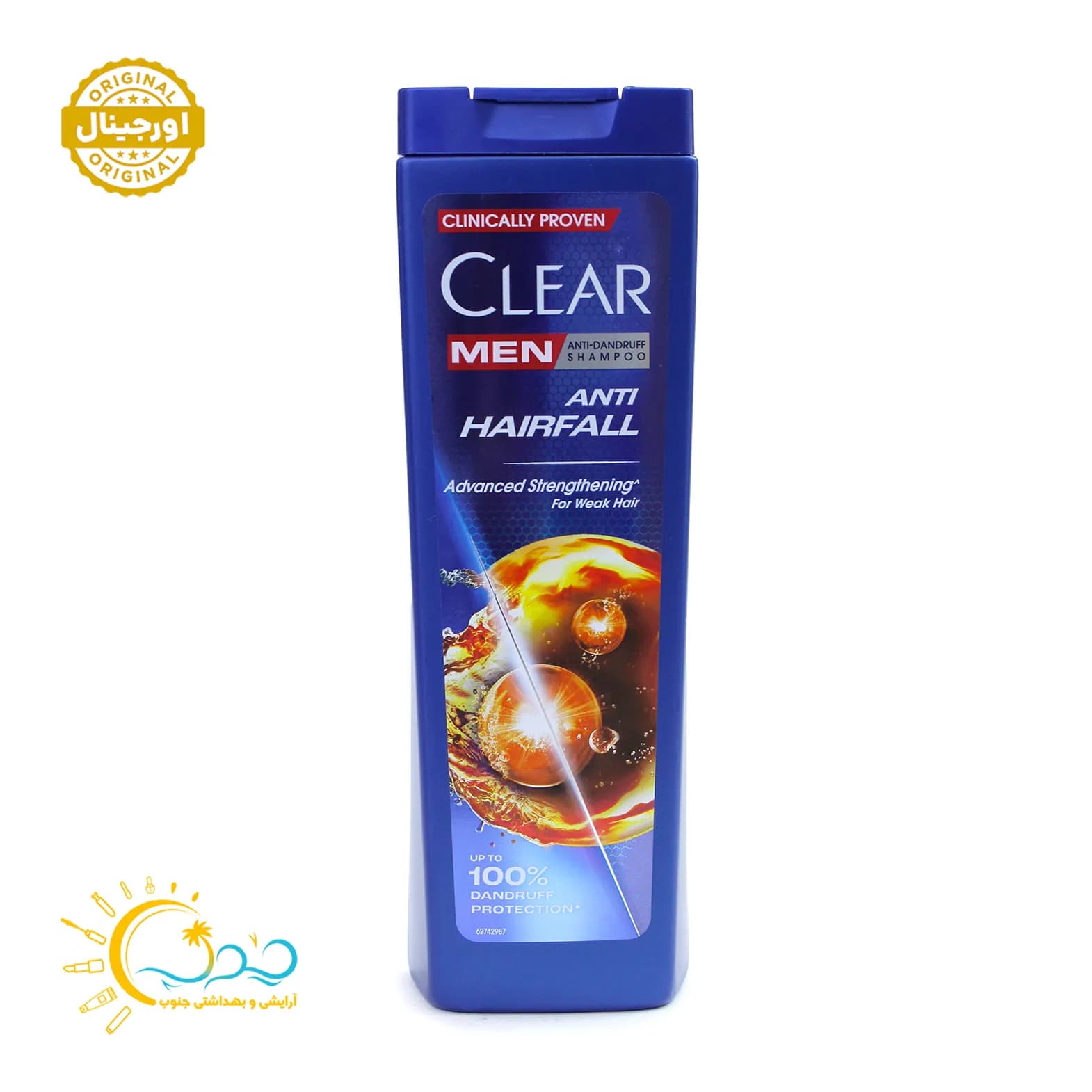 شامپو ضد شوره مردانه کلیر CLEAR مدل ANTI HAIRFALL حجم 360 میل — تصویر ۲