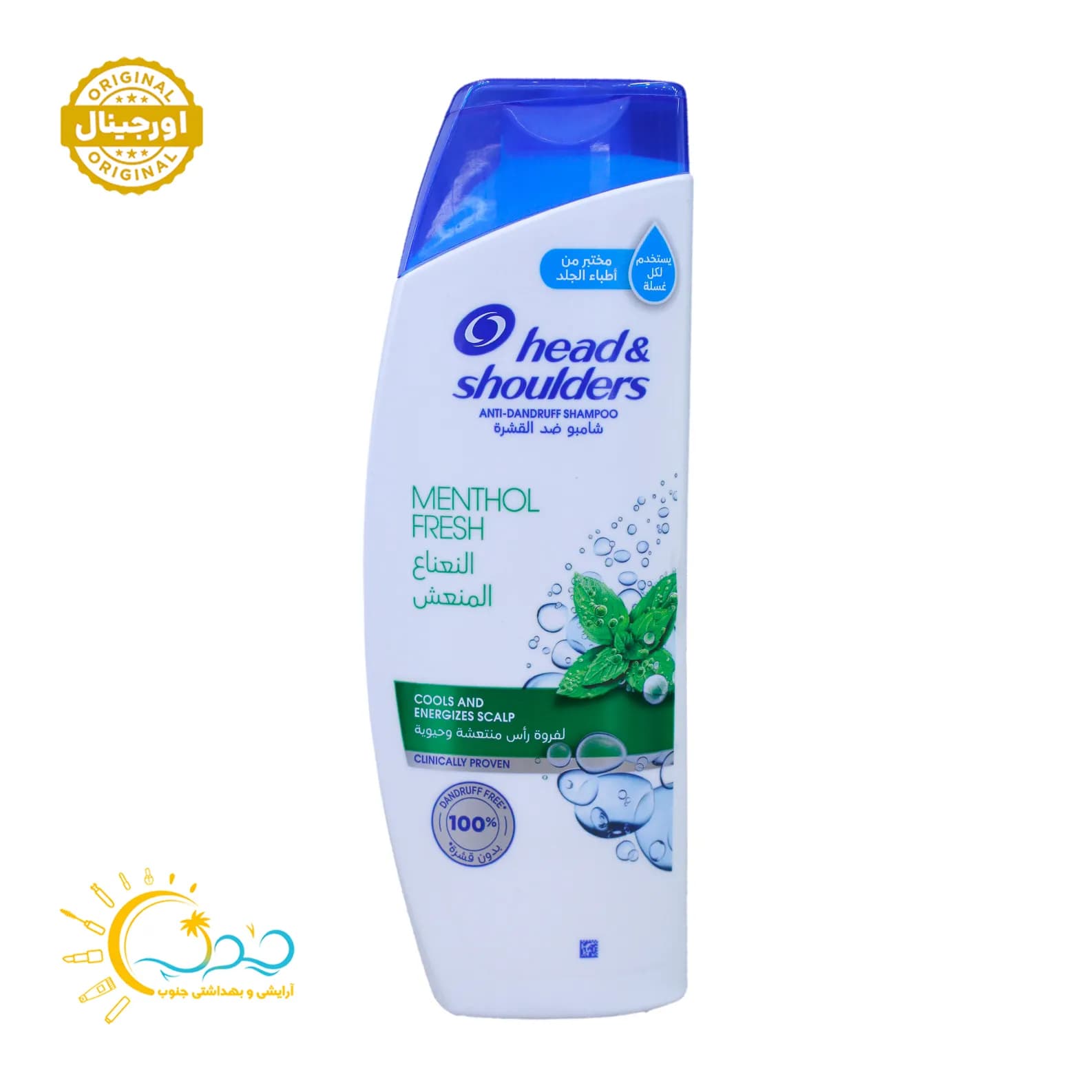 شامپو ضد شوره هد اند شولدرز مدل Menthol Fresh عصاره نعنا حجم 400 میل