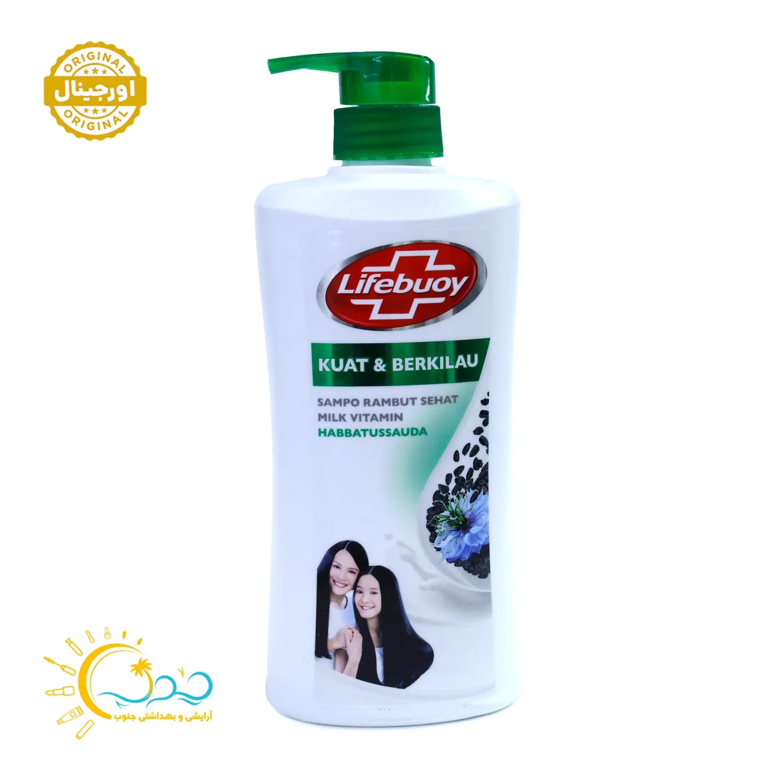 شامپو لایف بوی اندونزی Lifebuoy مدل kuat & berkilau تقویت کننده و درخشان کننده 680 میل — تصویر ۳