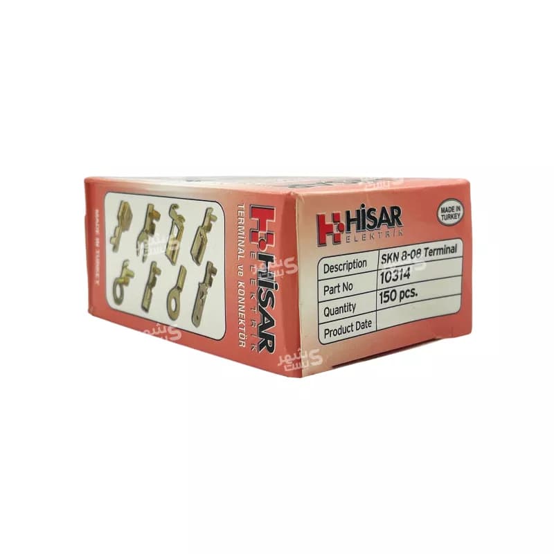 سر سیم فشاری گرد حلقوی (سایز 8 میلیمتر) کد 10314 برند هیسار (HISAR) — تصویر ۷
