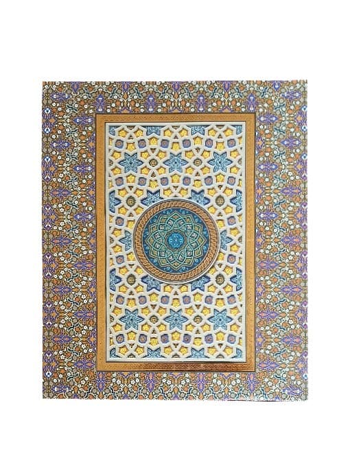 جعبه هدیه طرح خاتم متوسط