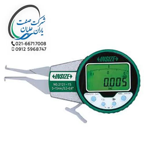 کولیس داخل‌سنج دیجیتال ۴۰ تا ۶۰ میلی‌متر مدل ۲۱۲۱-۶۱ اینسایز (INSIZE) — تصویر ۴