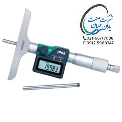 میکرومتر دیجیتال اینسایز عمق سنج 150-0 مدل 150-3540 — تصویر ۳