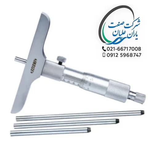 عمق سنج میله ای 150-0 اینسایز مدل 150-3240 — تصویر ۳