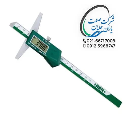 عمق سنج دیجیتال اینسایز 500 میلیمتر مدل 500-1141 — تصویر ۲