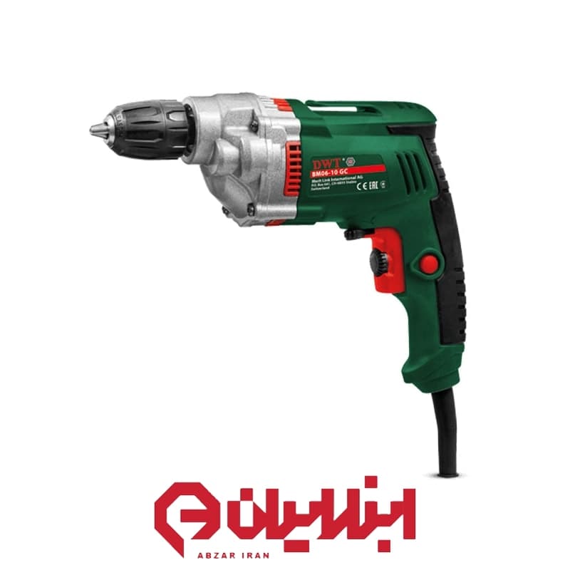 دریل برقی گیربکسی 600 وات DWT مدل BM06-10GC — تصویر ۵