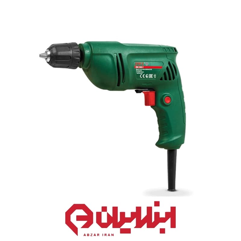 دریل برقی 300 وات DWT با سه نظام اتوماتیک مدل BM-300C — تصویر ۴