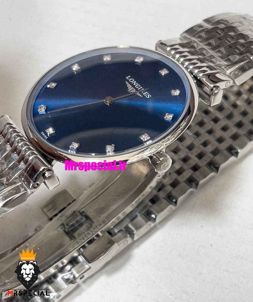 ساعت لونژین مردانه استیل صفحه ابی LONGINES 021287 — تصویر ۱۱