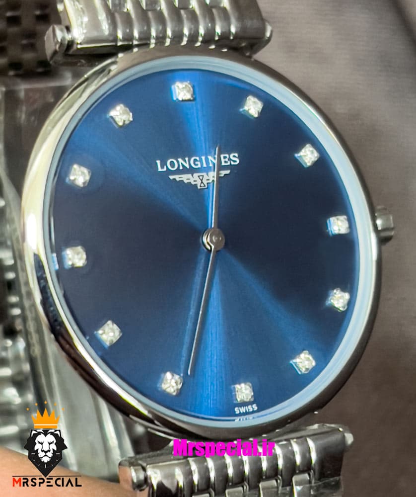 ساعت لونژین مردانه استیل صفحه ابی LONGINES 021287 — تصویر ۱۲