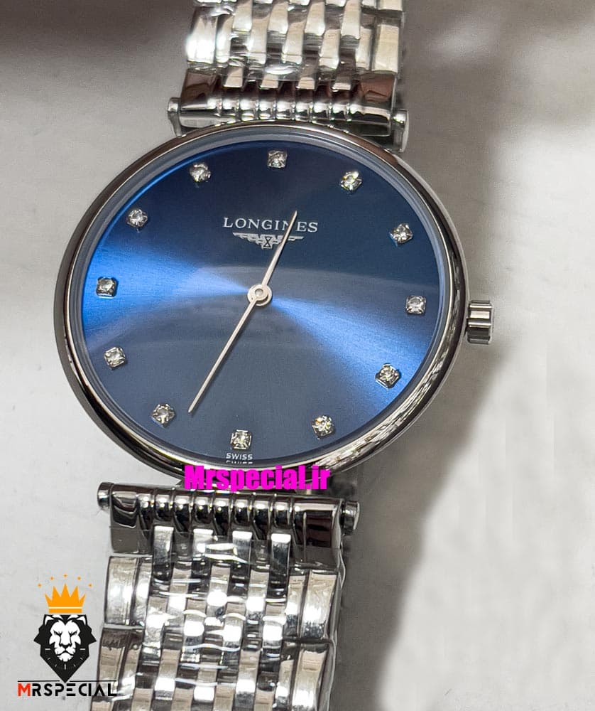 ساعت لونژین مردانه استیل صفحه ابی LONGINES 021287 — تصویر ۱۰