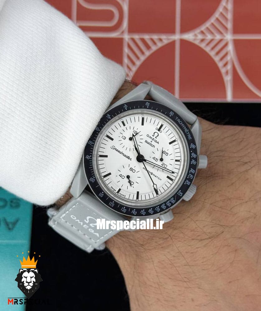 ساعت امگا سواچ ساعت امگا سواچ 021243 مدل MOONSWATCH 1965 — تصویر ۷