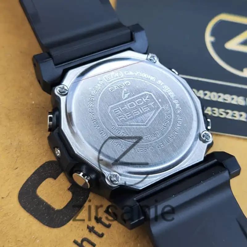 ساعت مچی کاسیو جی شاک فول مشکی Casio G-Shock Ga-2300 full black — تصویر ۱۲