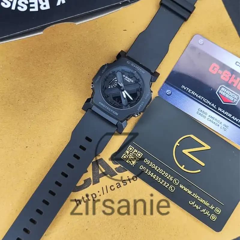 ساعت مچی کاسیو جی شاک فول مشکی Casio G-Shock Ga-2300 full black — تصویر ۵