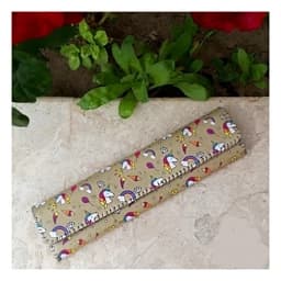 جعبه مضراب سنتور کودکانه طرح اسب شاخدار ، مناسب انواع مضراب، چرم صنعتی، دارای باکس چوبی — تصویر ۳